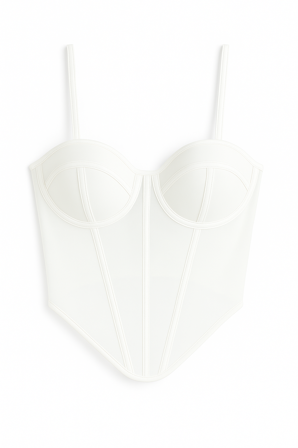 Corset Gabriella - White lotus